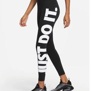 NIKE Cotton JUST DO IT Leggings Medium